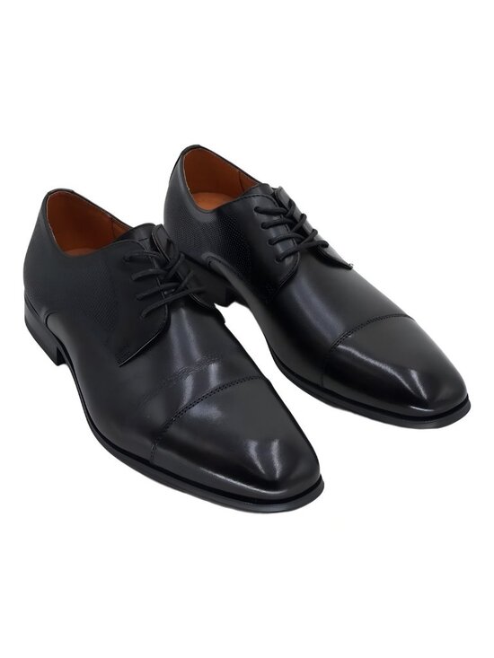 Florsheim Mens\'s Calipa Cap-Toe Dress Oxfords Black Size US 9M EU 42
